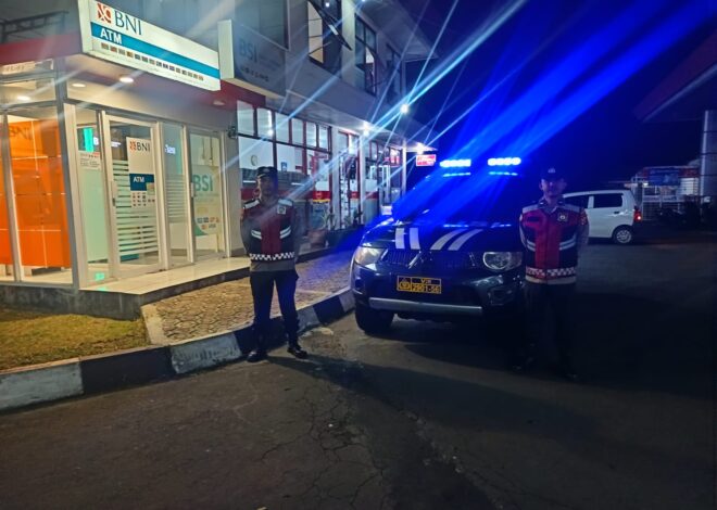 Polsek Cihaurbeuti Gencarkan Patroli Blue Light, Wujud Nyata Kehadiran Polri Menjaga Keamanan Masyarakat
