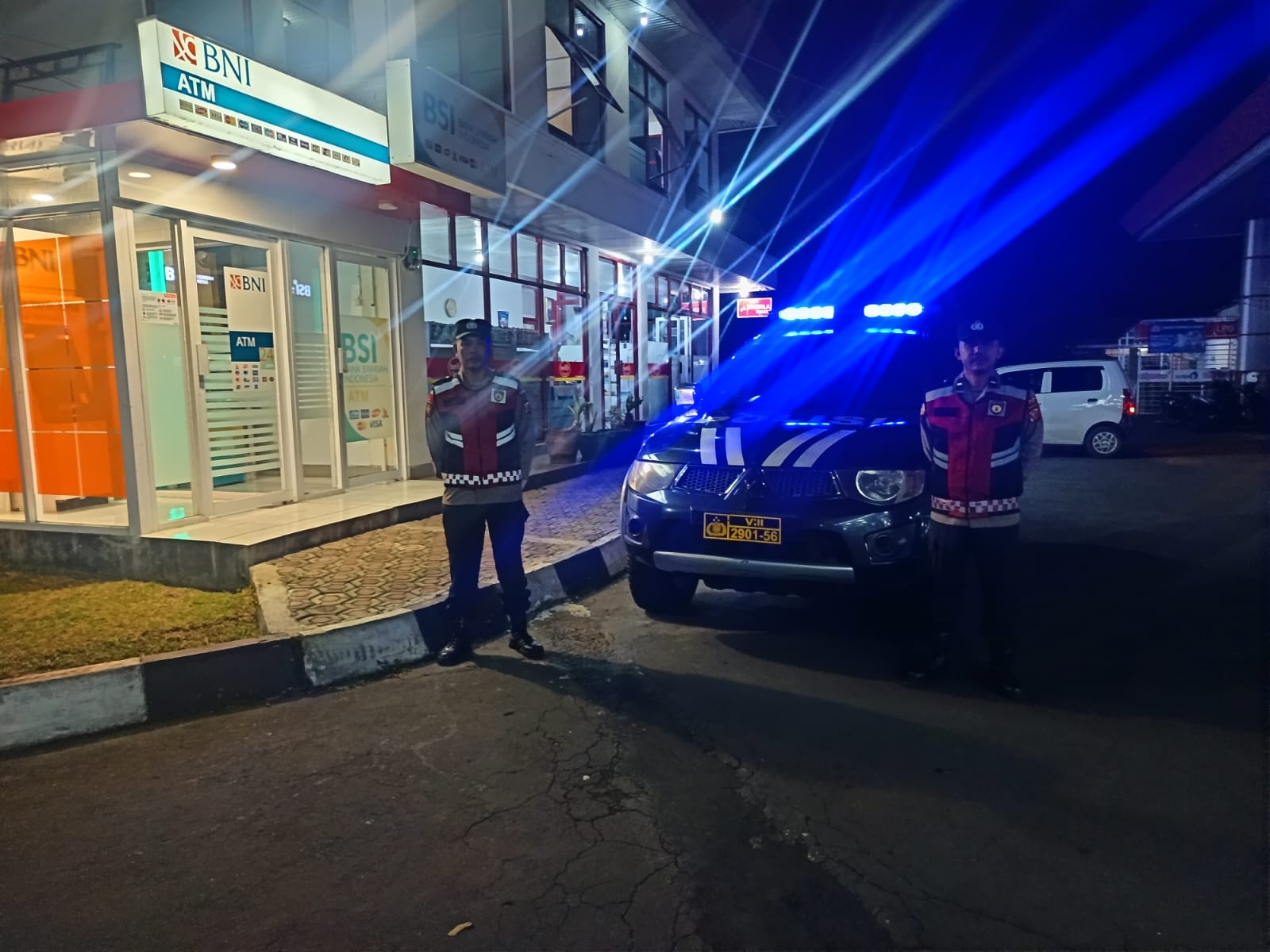 Polsek Cihaurbeuti Gencarkan Patroli Blue Light, Wujud Nyata Kehadiran Polri Menjaga Keamanan Masyarakat