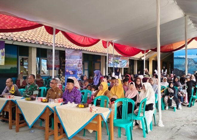 Polsek Cihaurbeuti Hadiri Acara Pelepasan Siswa Kelas VI dan Kenaikan Kelas di SDN 3 Cihaurbeuti