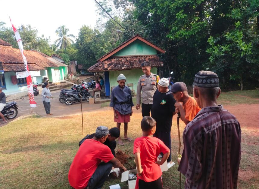 Polsek Cisaga Hadir di Acara Budaya Ruwatan, Berikan Kenyamanan Warga Masyarakat