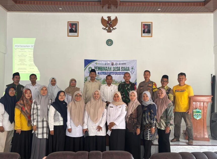Perkuat Sinergitas, Polsek Cijeungjing Pantau dan Ikuti Pembinaan Desa Siaga