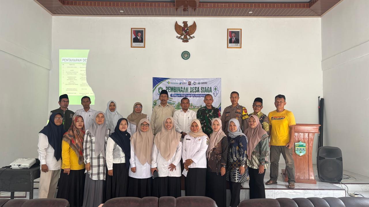 Perkuat Sinergitas, Polsek Cijeungjing Pantau dan Ikuti Pembinaan Desa Siaga