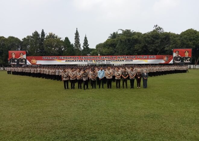 Buka Dik SIP Angkatan 56, Kalemdiklat Polri Tekankan Penguatan SDM Unggul Menuju Polri Presisi