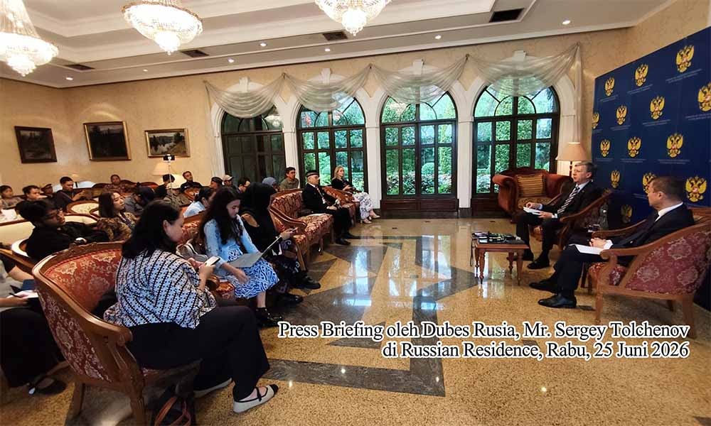 Rusia Siap Selenggarakan Acara Tele-conference Internasional tentang Wilayah Kherson dan Pencarian Perdamaian