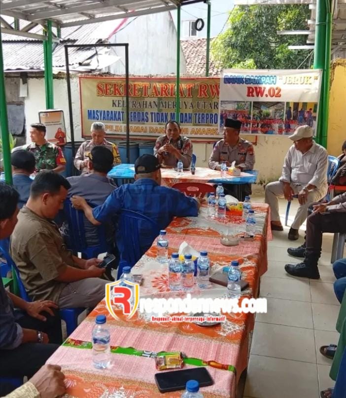 POLSEK KEMBANGAN GELAR ‘JAGA JAKARTA ON THE SPOT’ DI MERUYA UTARA, PERKUAT SINERGITAS KAMTIBMAS
