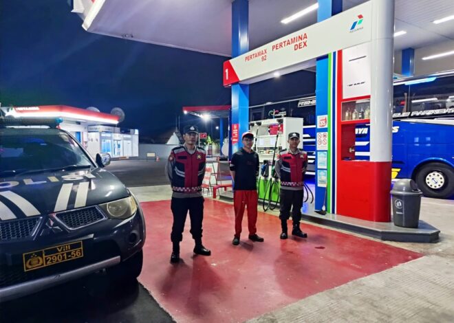 Polsek Cihaurbeuti Intensifkan Patroli Blue Light, Wujudkan Kamtibmas Kondusif dan Cegah Aksi Kriminalitas Malam Hari