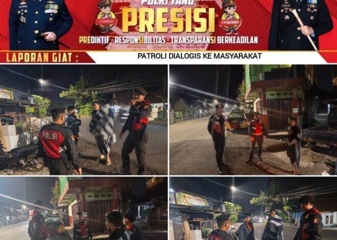 Berantas Aksi Premanisme, Sat Samapta Polres Ciamis Patroli Dialogi ke Kawasan Terminal Ciamis
