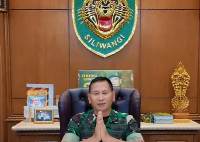 Pangdam III/Slw Sampaikan Ucapan HUT Bhayangkara ke-80