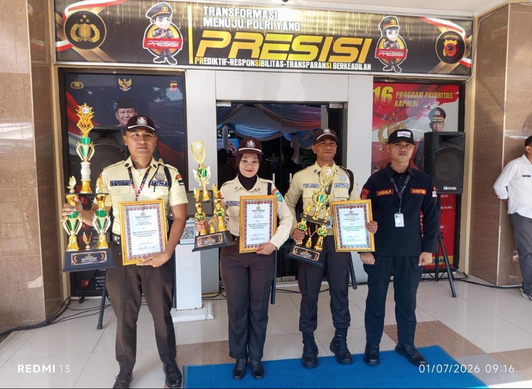 Tim Sigap Cipali Raih Juara 3 Lomba PBB HUT Bhayangkara ke-80 di Subang Berkat Pembinaan Rutin Sadewa MP 111 PF