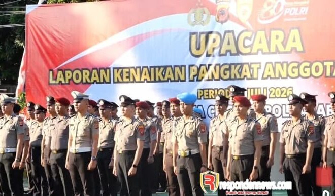 Kapolresta Cirebon Pimpin Korps Raport Kenaikan Pangkat 114 Personel, Tekankan Profesionalisme, Integritas, dan Pengabdian kepada Masyarakat
