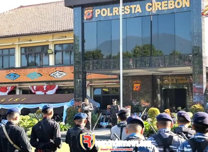 Polresta Cirebon Gelar Upacara Hari Bhayangkara ke-80, Tegaskan Komitmen Pelayanan Humanis dan Profesional