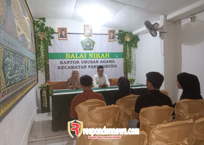 KUA Parungkuda Bekali Catin Lewat Bimwin: Kuatkan Mental Bangun Keluarga Sehat