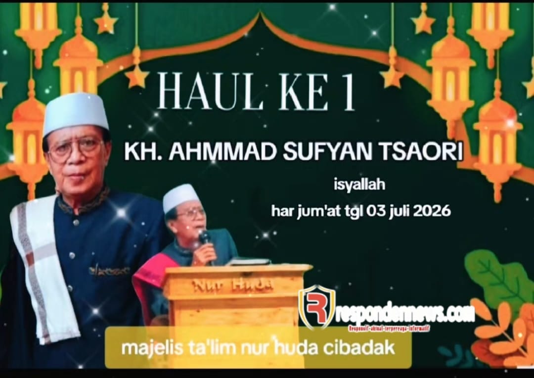 Haul ke-1 Alm. Bpk H. Ahmad Sufyan Tsaory di Cibadak Berlangsung Khidmat