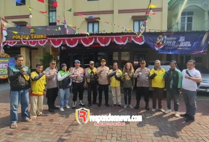 Jaga Sinergi dan Empati, Polsek Tambora Bagi Sembako ke Ojol-Ormas & Pokdar Hadiri Tahlilan Eks Anggota di Kemayoran