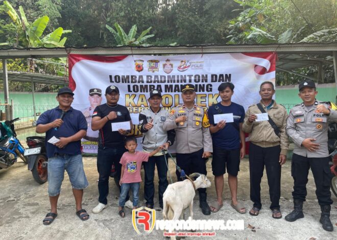 HUT Bhayangkara ke-80: Polsek Gegerbitung Gelar Lomba Mancing, Wujud Polri Semakin Dekat dengan Warga