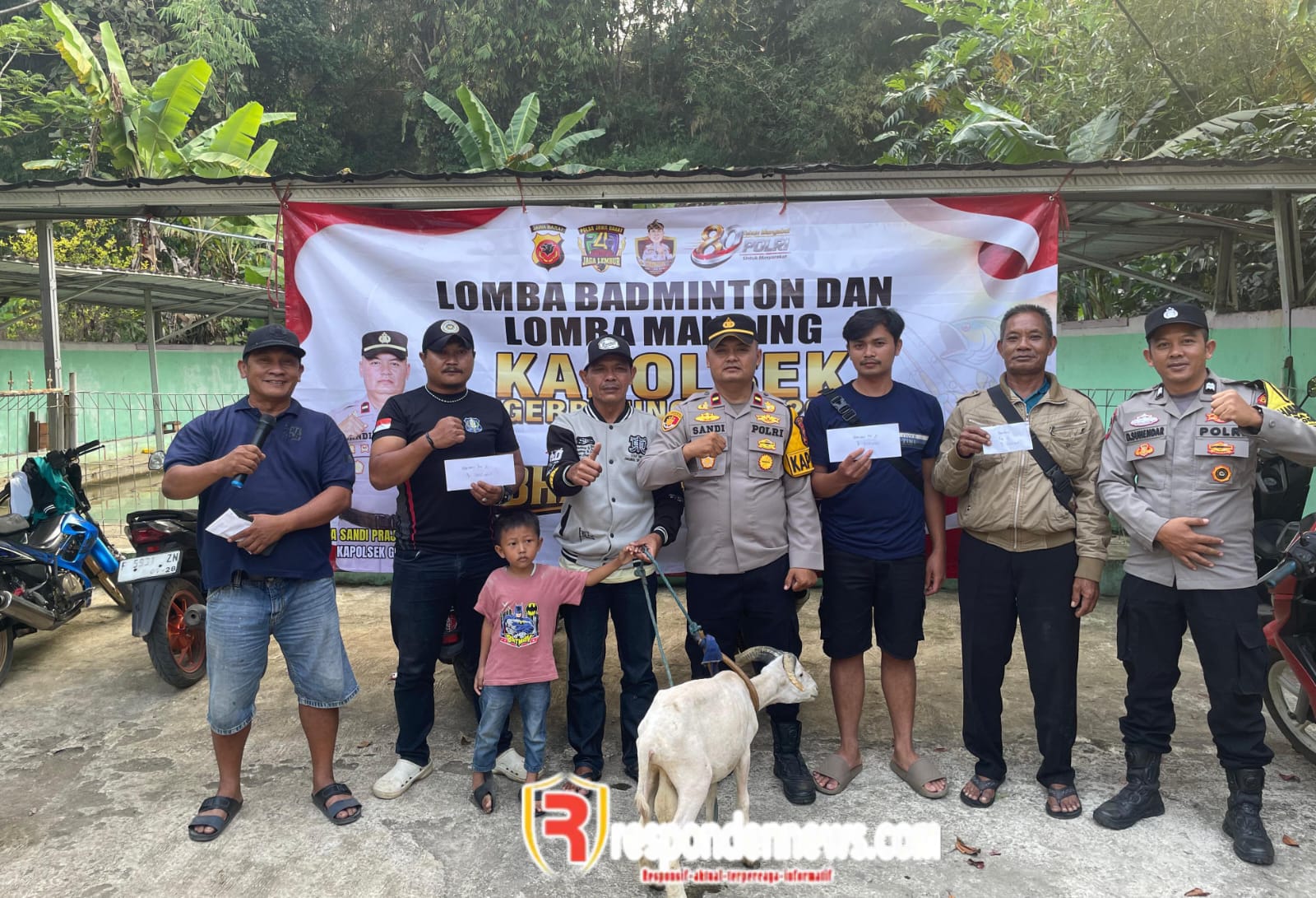 HUT Bhayangkara ke-80: Polsek Gegerbitung Gelar Lomba Mancing, Wujud Polri Semakin Dekat dengan Warga