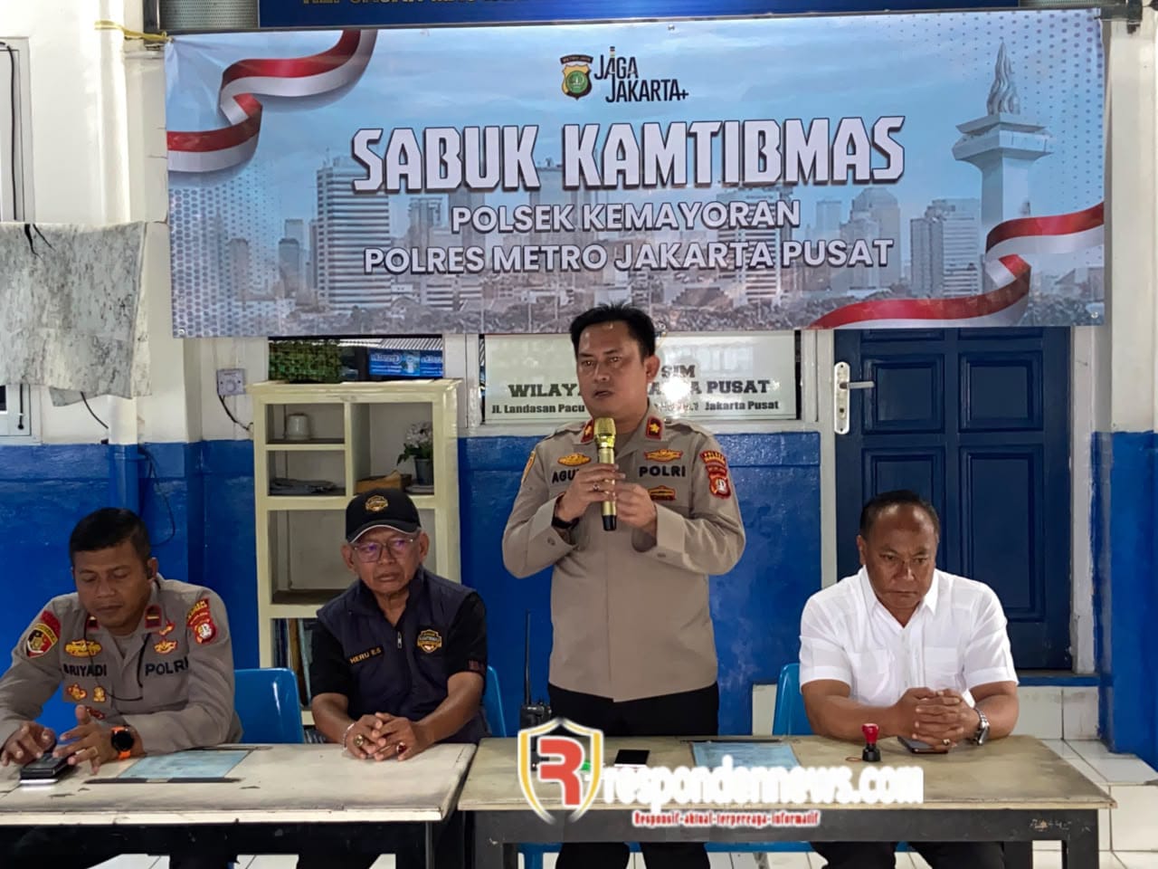 Kapolsek Kemayoran Gencarkan Pembinaan Berkelanjutan, Sabuk Kamtibmas Jadi Pilar Keamanan Berbasis Masyarakat