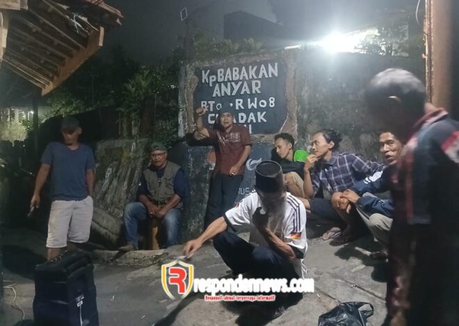 Warga RT 01 RW 08 Gelar Pertemuan Rutin, Pererat Silaturahmi dan Jaga Keamanan Lingkungan