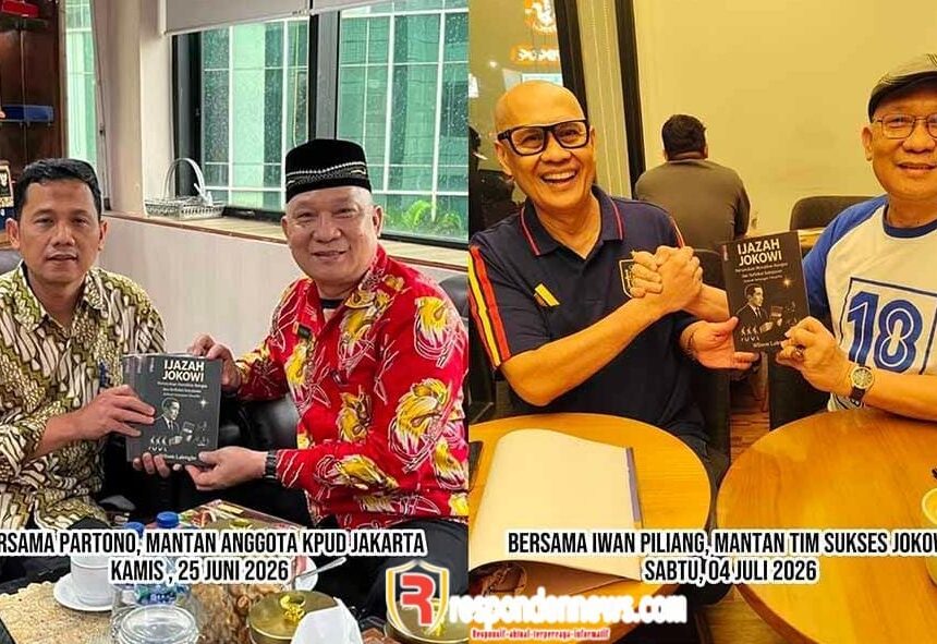 Membuka Tabir ‘Ijazah Jokowi’: Wilson Lalengke Titip Buku Refleksi untuk Mantan Presiden Joko Widodo