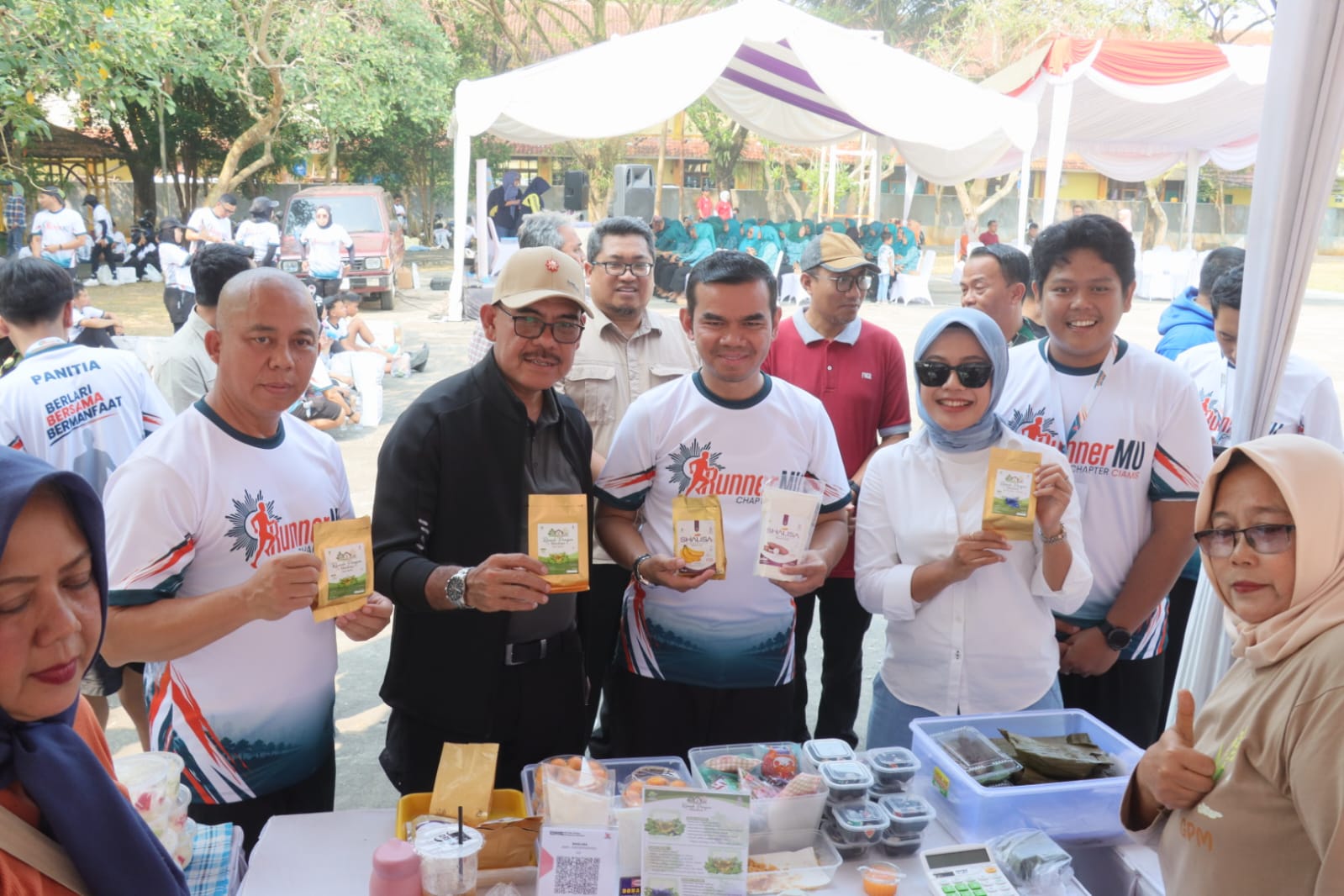 Polres Ciamis Dukung RunnerMu dan Gerakan Pangan Murah, Wujud Sinergi Membangun Masyarakat Sehat dan Kondusif