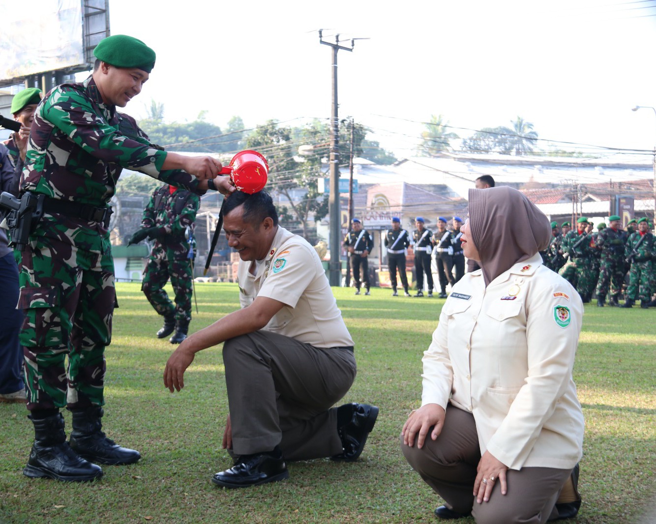 Upacara Kenaikan Pangkat PNS di Kodim 0607, Dandim: Jabatan Baru Harus Diiringi Tanggung Jawab Lebih Besar
