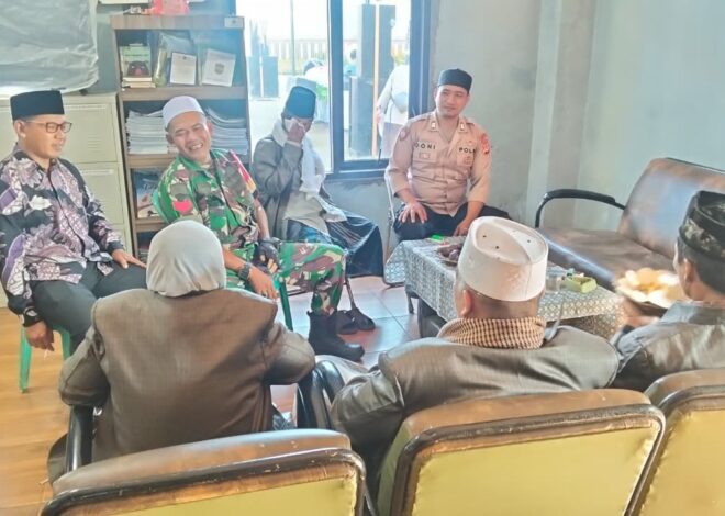 Perkuat Sinergitas, Polsek Panjalu Polres Ciamis Koorkom ke Tokoh Agama Hujungtiwu