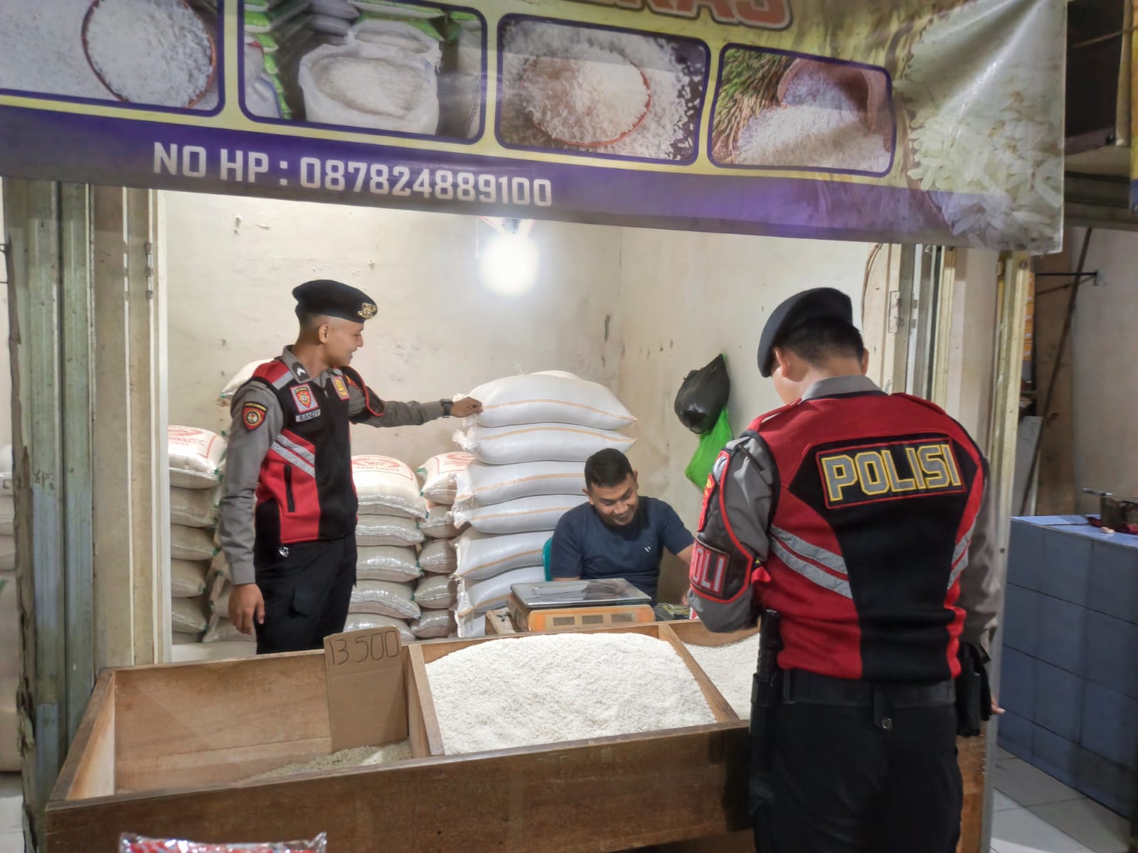 Sat Samapta Polres Ciamis Pantau Harga dan Ketersediaan Bahan Pokok, Pastikan Pasokan Aman dan Cegah Penimbunan