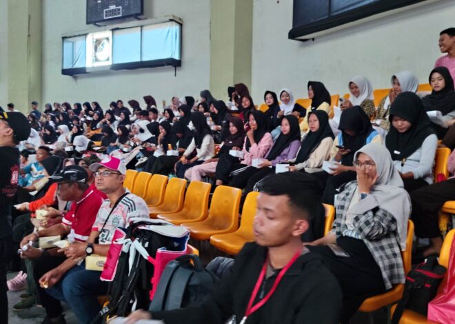 Jajaran Satkom POKDAR Family Hadiri Kejuaraan Taekwondo di Hall Kelapa Dua Didampingi Kanit Binmas Polsek Kelapa Dua