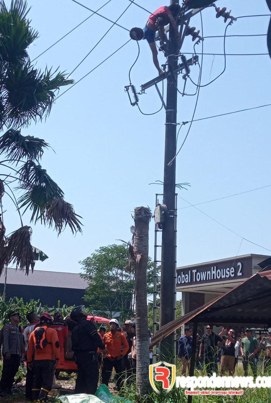 Pencuri Kabel Kesetrum di Pontianak Selatan, Dievakuasi Tim Gabungan
