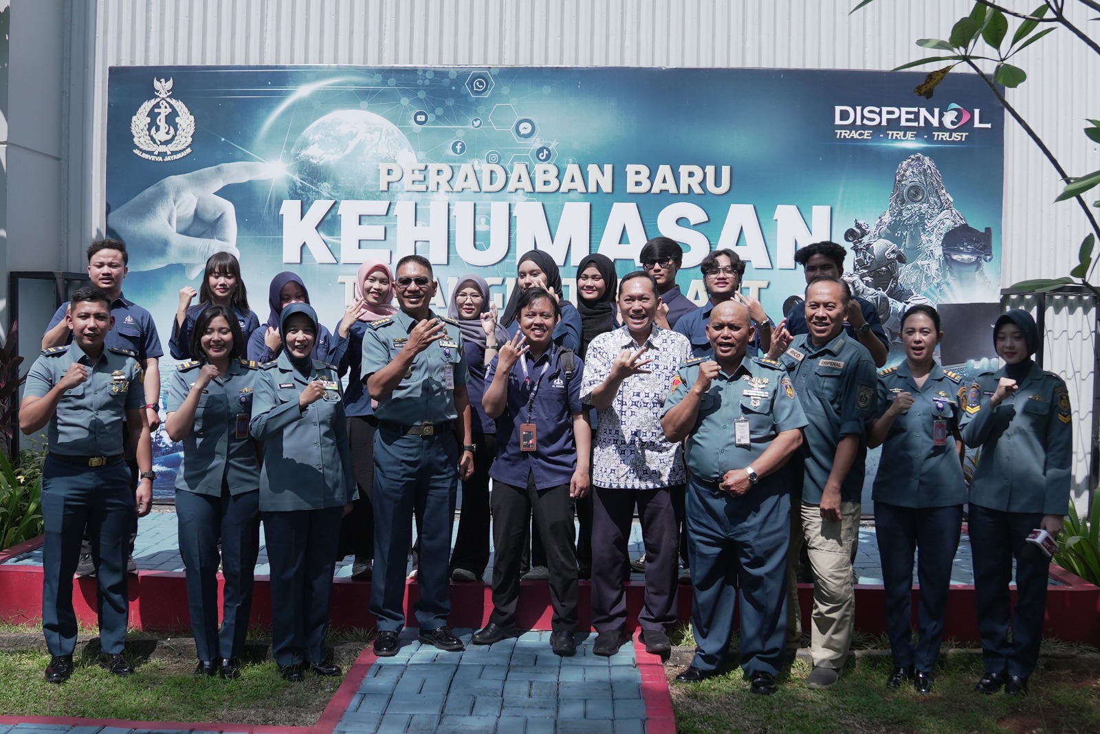 Kolaborasi Dispenal dan ITL Trisakti Diseminasi Informasi