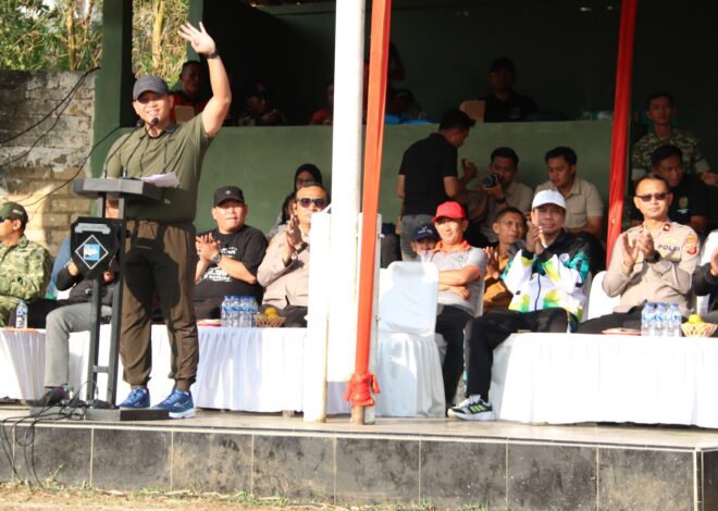 Dandim Cup 2026 Resmi Kick Off, Kodim 0607 Kota Sukabumi Dorong Lahirnya Atlet Berprestasi