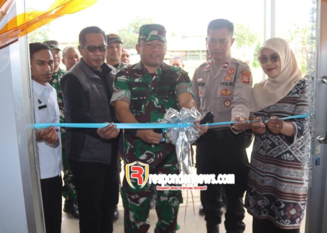 Dandim 0611/Garut Resmikan SPPG Balewangi 4, Perkuat Dukungan TNI terhadap Program Makan Bergizi Gratis