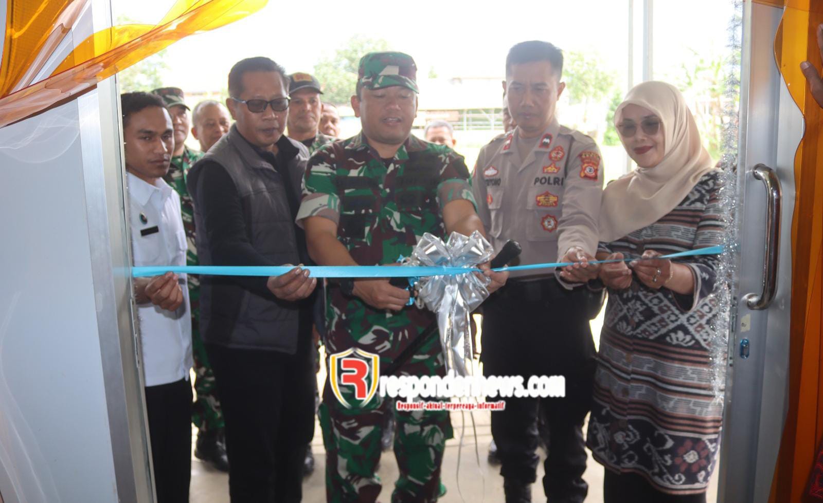 Dandim 0611/Garut Resmikan SPPG Balewangi 4, Perkuat Dukungan TNI terhadap Program Makan Bergizi Gratis