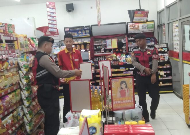 Sat Samapta Polres Ciamis Laksanakan Patroli Pemantauan Harga dan Ketersediaan Bahan Pokok