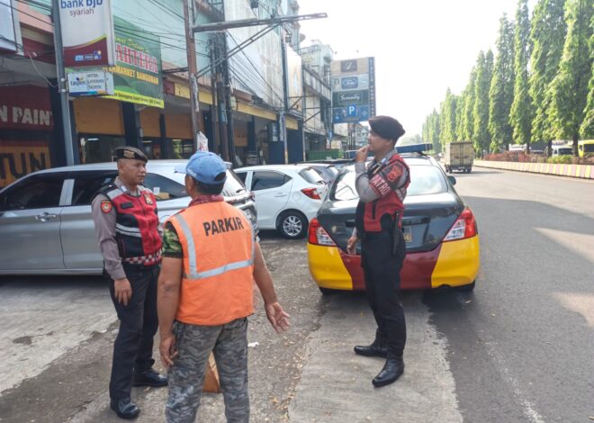 Sat Samapta Polres Ciamis Intensifkan Patroli Dialogis, Hadir Jaga Keamanan di Jalan Letnan Samuji