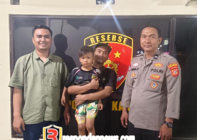 Polres Karawang Berhasil Temukan Orang Tua Anak Terlantar Berkat Respons Cepat dan Pemanfaatan Media Sosial