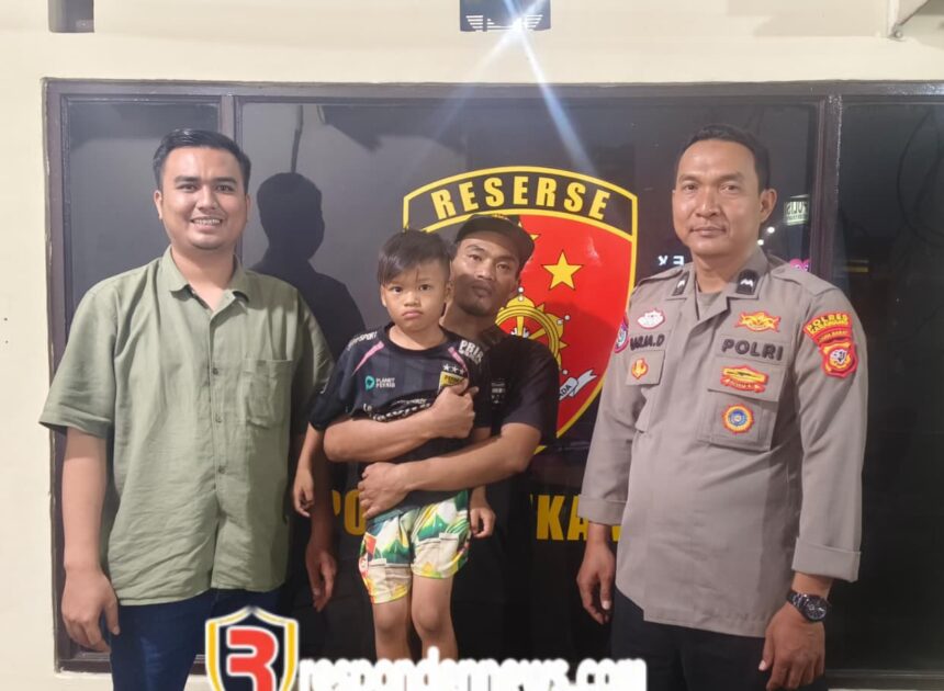Polres Karawang Berhasil Temukan Orang Tua Anak Terlantar Berkat Respons Cepat dan Pemanfaatan Media Sosial