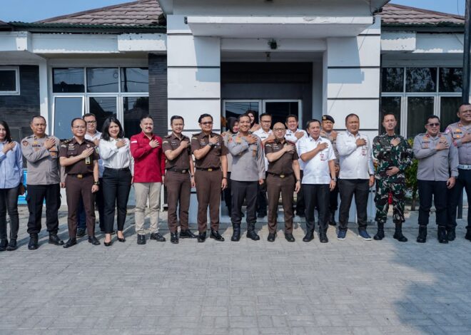 Kapolres Karawang Perkuat Sinergitas Bersama Kejari dan Yonif 305/Tengkorak, Wujudkan Karawang Aman dan Kondusif