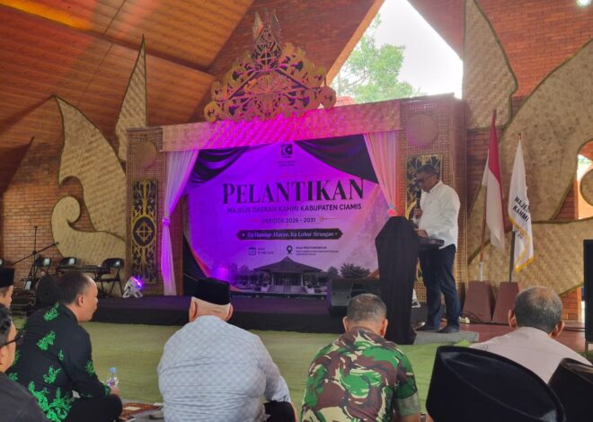 Polri Hadir Amankan Pelantikan Pengurus MD KAHMI Ciamis, Perkuat Sinergi Menjaga Kondusivitas Daerah