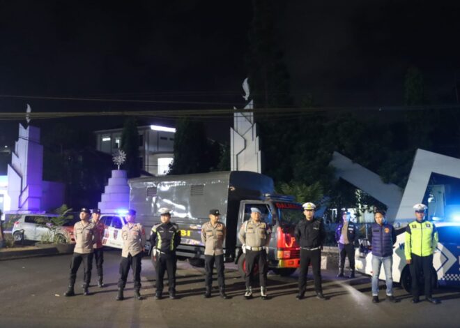 Polres Ciamis Tingkatkan KRYD Malam Hari, Perkuat Antisipasi C3 dan Gangguan Kamtibmas di Sejumlah Titik Rawan