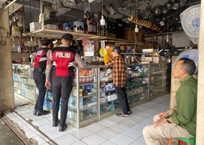 Polres Ciamis Tingkatkan Keamanan Kawasan Ruko Terminal Melalui Patroli Dialogis Sat Samapta