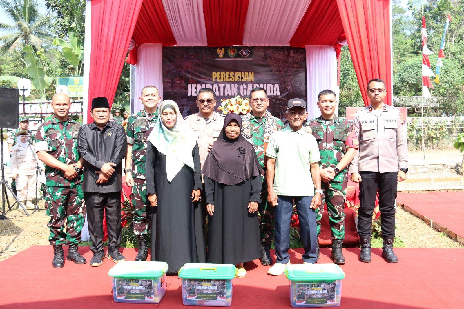 Dari Harapan Menjadi Kenyataan, Pangdam III/Siliwangi Resmikan Jembatan Garuda Suci untuk Masyarakat Sukabumi