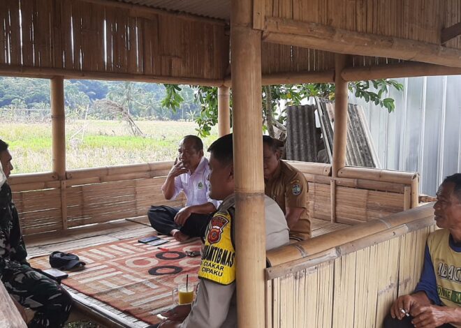 Polsek Cipaku Intensifkan Sambang dan Silaturahmi, Ajak Masyarakat Dukung Ketahanan Pangan dan Jaga Kamtibmas