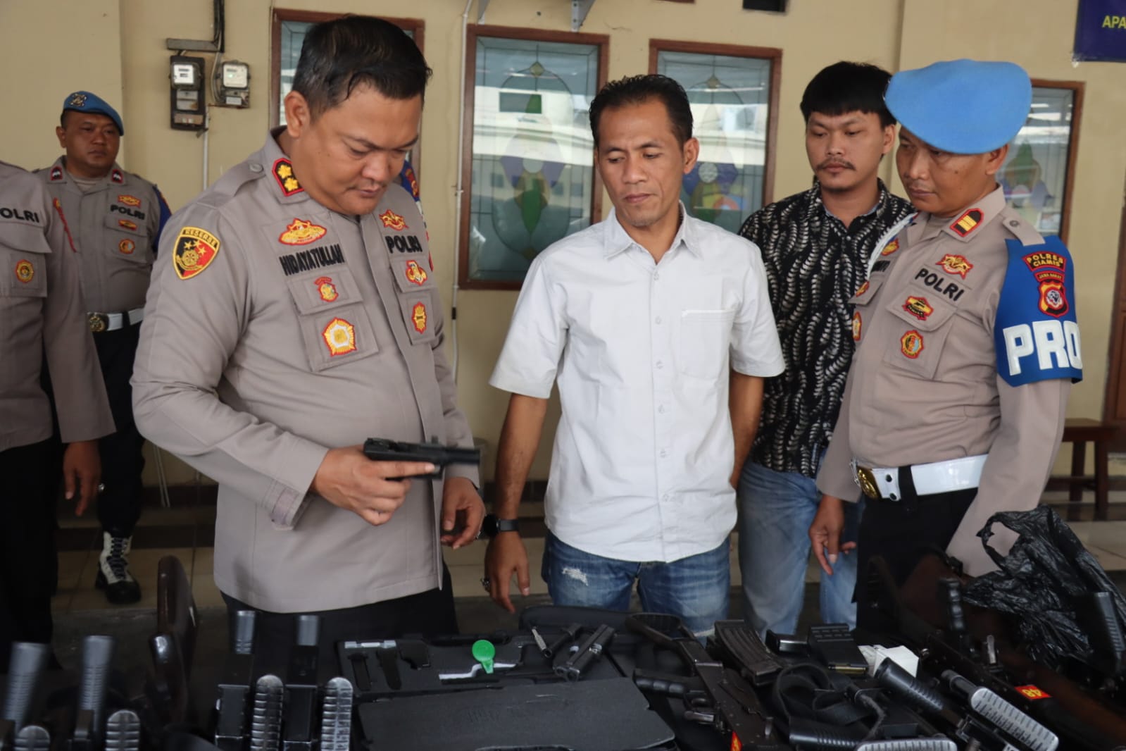 Kapolres Ciamis Pimpin Pemeriksaan Senjata Dinas dan Gudang Amunisi, Perkuat Pengawasan Internal Demi Profesionalisme Polri