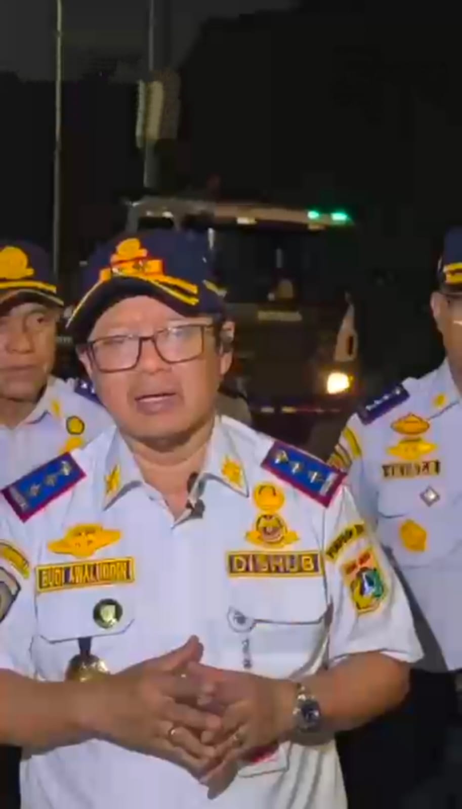 Kemacetan Truk di Jalan Raya Cakung Cilincing Terurai Usai Rekayasa Lalin