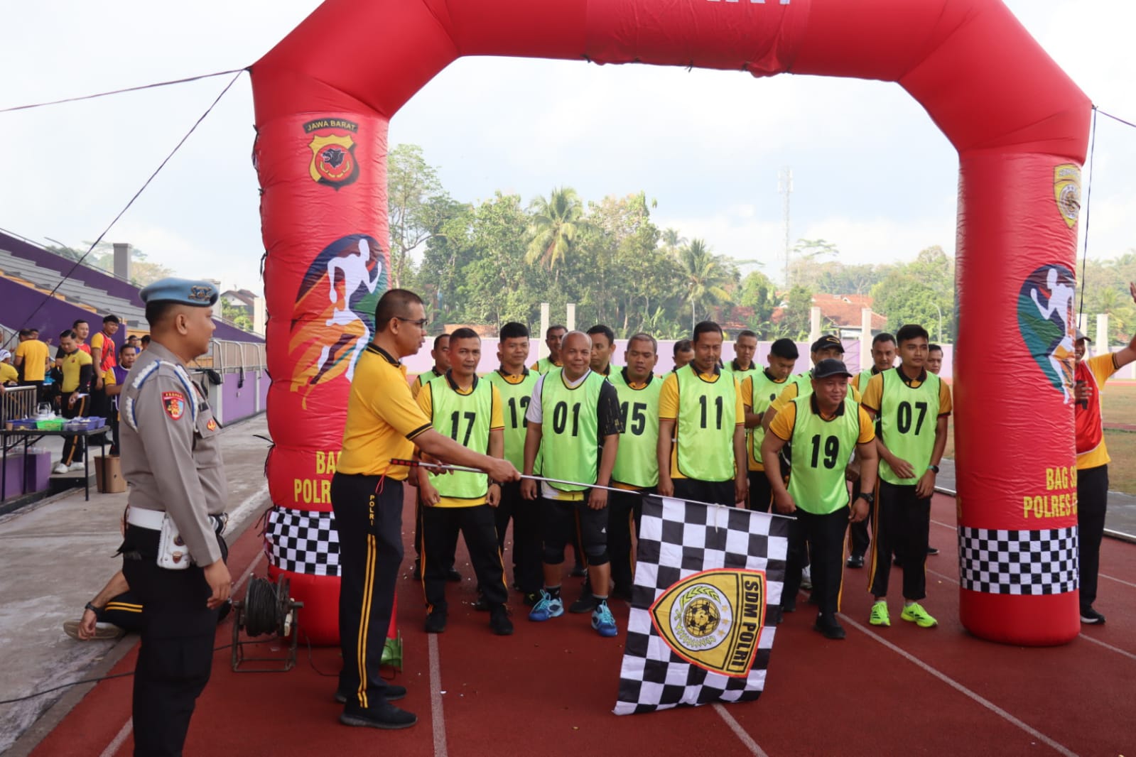 Polres Ciamis Gelar Tes Kesamaptaan Jasmani Berkala, Wujudkan Personel yang Prima, Profesional, dan Siap Melayani Masyarakat