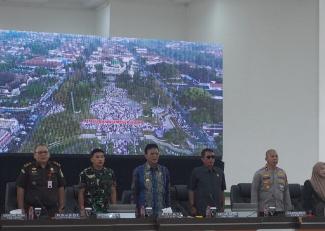 Polri Perkuat Sinergitas Antar Lembaga, Hadiri Penandatanganan Kerja Sama Pemkab Ciamis dan Rakor Internal Pemerintah Daerah