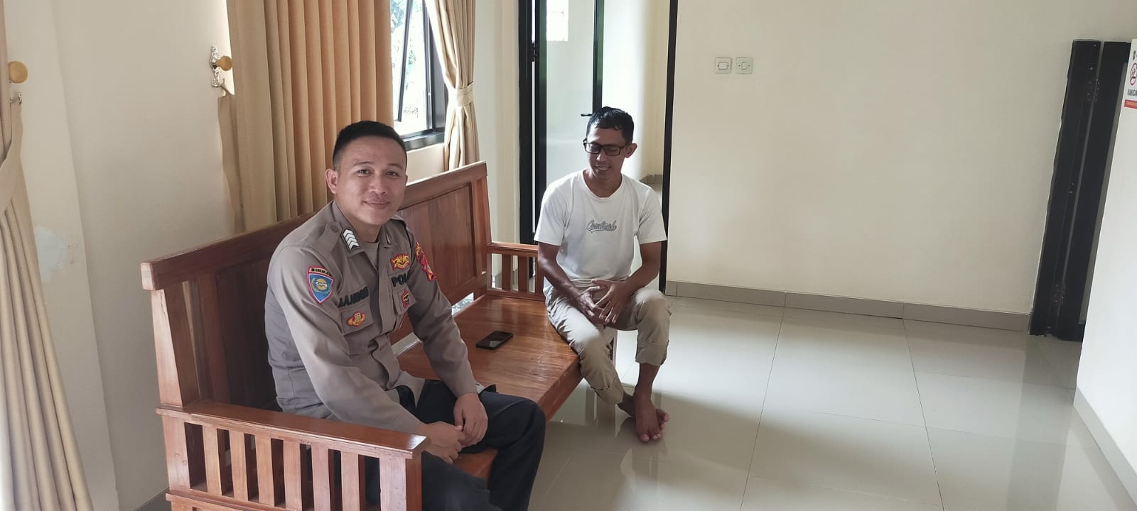 Perkuat Sinergitas, Polsek Sukadana Polres Ciamis Koorkom Kamtibmas ke Warga Bunter