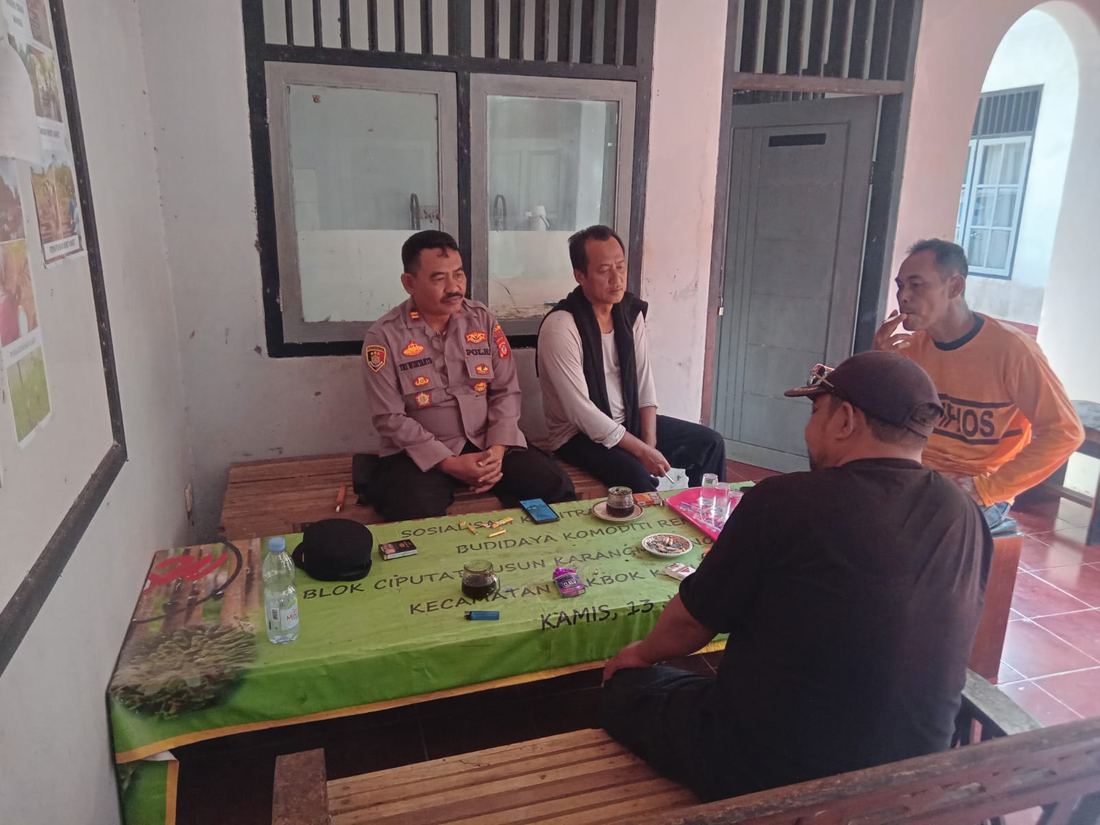 Perkuat Sinergitas, Kapolsek Lakbok Datangi PT. Bantardawa Putra Utama Koorkom Kamtibmas