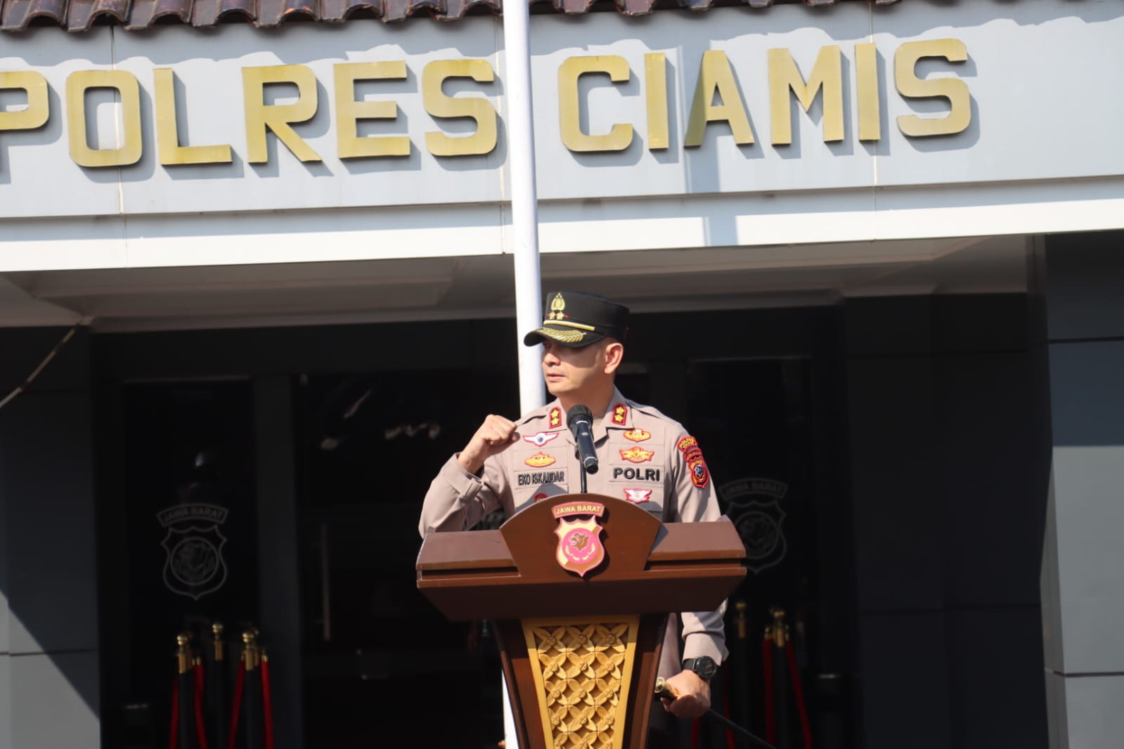 Polres Ciamis Tingkatkan Kesiapsiagaan Personel Hadapi Situasi Kontingensi Melalui Latihan Dalmas